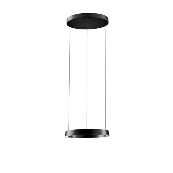 LIGHT-POINT - Edge Round Pendelleuchte Ø500 Carbon Black