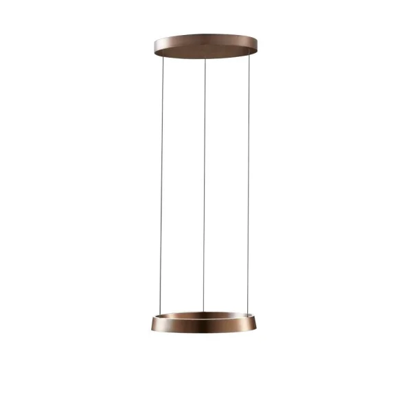 LIGHT-POINT - Edge Round Pendelleuchte Ø500 Rose Gold