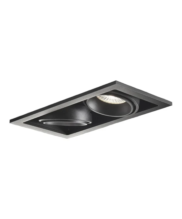 LIGHT-POINT - Ghost 2 Einbauspots 12,6W 2700/3000K Sort