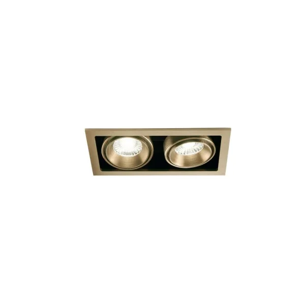 LIGHT-POINT - Ghost 2 Einbauspots 2x6W 2700/3000K Brass