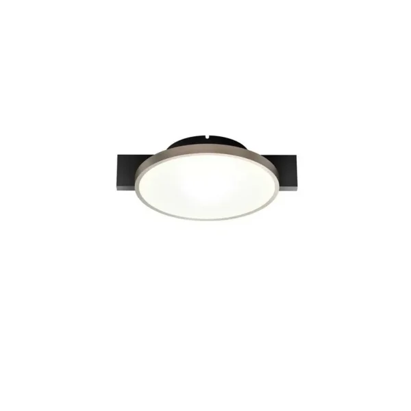 LIGHT-POINT - Inlay Round C1 Deckenleuchte, schwarz/gold, 0,5 cm