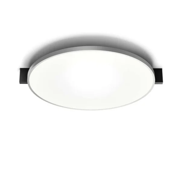 LIGHT-POINT - Inlay Round C3 Deckenlampe, schwarz/silber