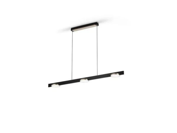 LIGHT-POINT - Inlay S1250 Linear Pendelleuchte, schwarz/gold