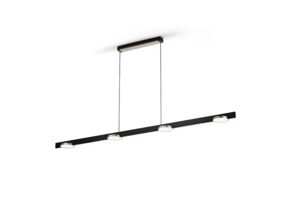 LIGHT-POINT - Inlay S1800 Linear Hängelampe, schwarz/gold