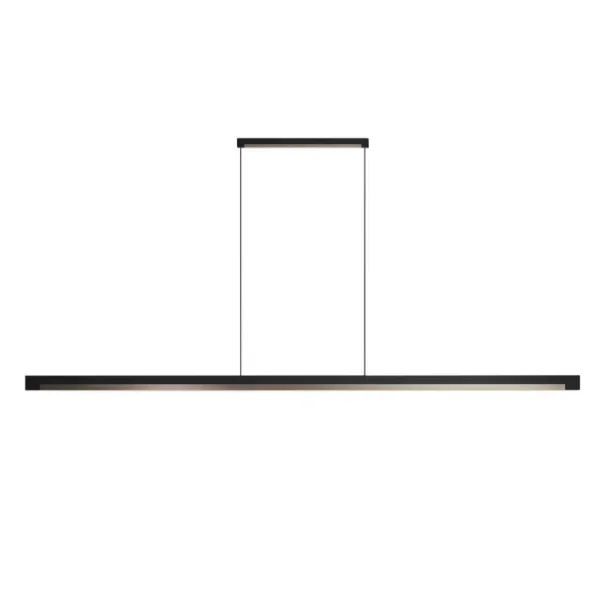 LIGHT-POINT - Inlay S1900 Linear Pendelleuchte, schwarz/alu