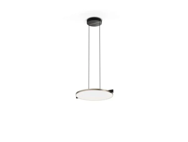 LIGHT-POINT - Inlay S3 Disc Hängelampe Ø43,8cm, schwarz/gold