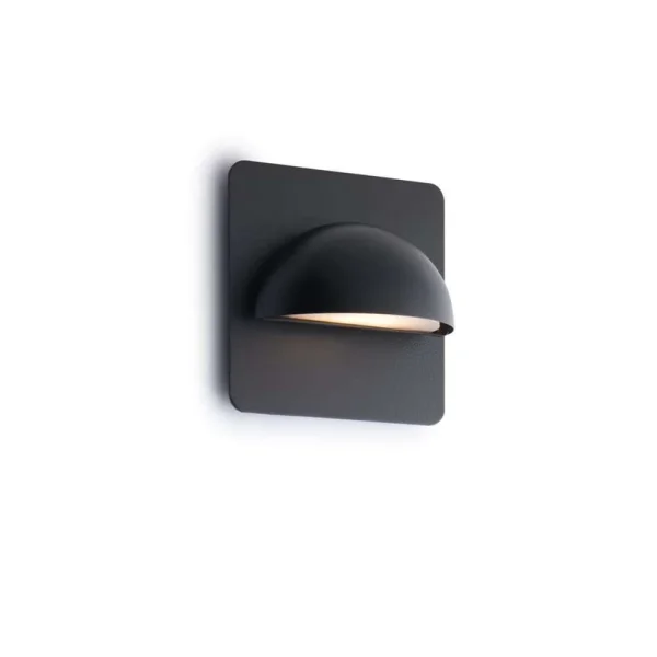 LIGHT-POINT - Rørhat Außenwandleuchte w/Backplate Schwarz