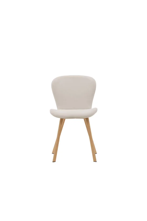 Lilja Esszimmerstuhl beige, Eiche dekor.