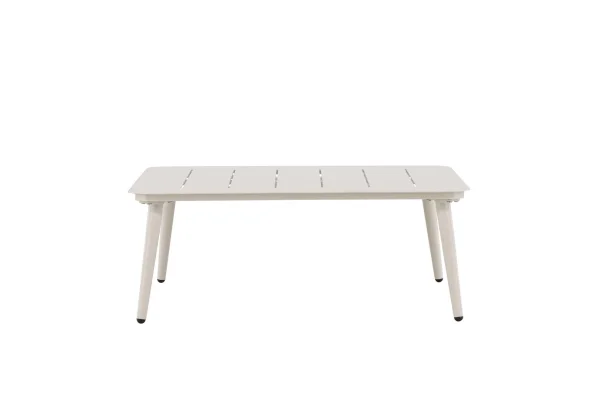 Lina Gartentisch 90x90cm beige.