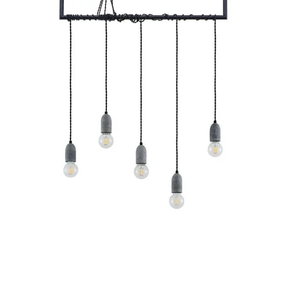 Lindby - Doravio Pendelleuchte Black/Grey
