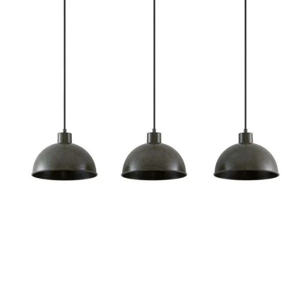 Lindby - Jorek 3 Pendelleuchte Dark Grey