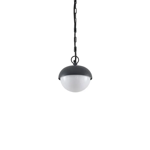 Lindby - Kallie Außen Pendelleuchte Dark Grey