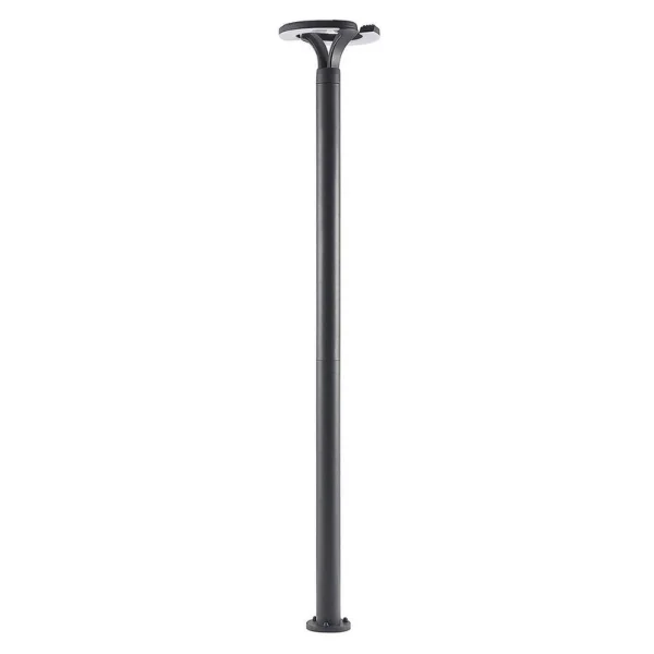 Lindby - Keily Garten Leuchte Circle Dark Grey