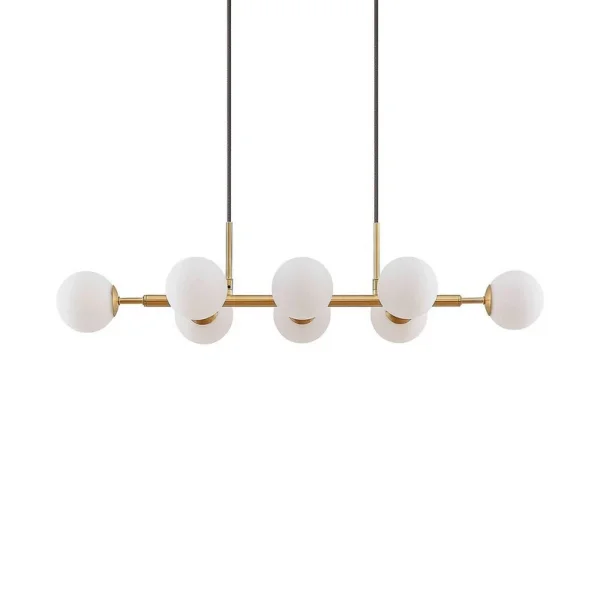 Lindby - Kiamo 8 Pendelleuchte Opal