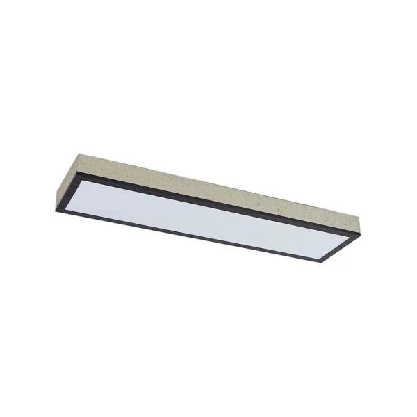 Lindby - Laviona LED Deckenleuchte 80cm Dim. CCT Schwarz/Weiß/Beige