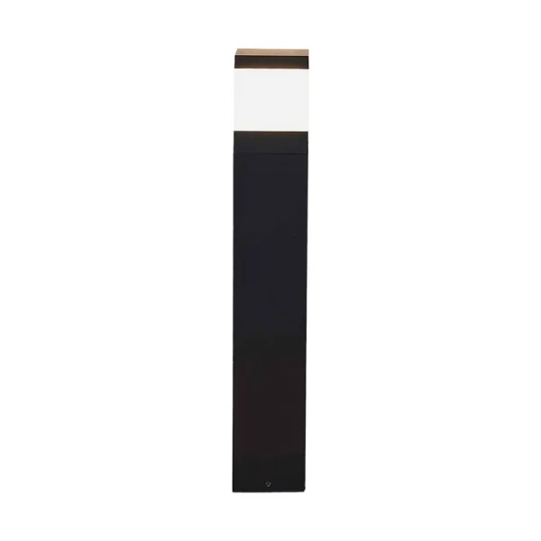 Lindby - Litas Square LED Gartenleuchte Dark Grey
