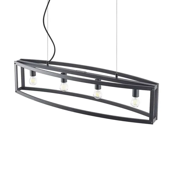 Lindby - Mizgin 4 Pendelleuchte Black