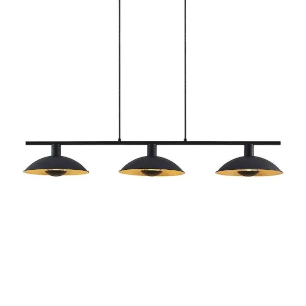 Lindby - Narisara Long Pendelleuchte Black/Gold