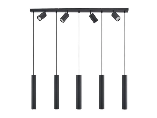 Lindby - Sanad Pendelleuchte L116 Sand Black