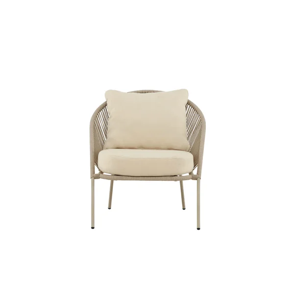 Lindos Loungesessel beige.