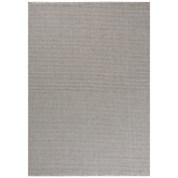 Linie Design Ajo Baumwollteppich 140 x 200cm Grey