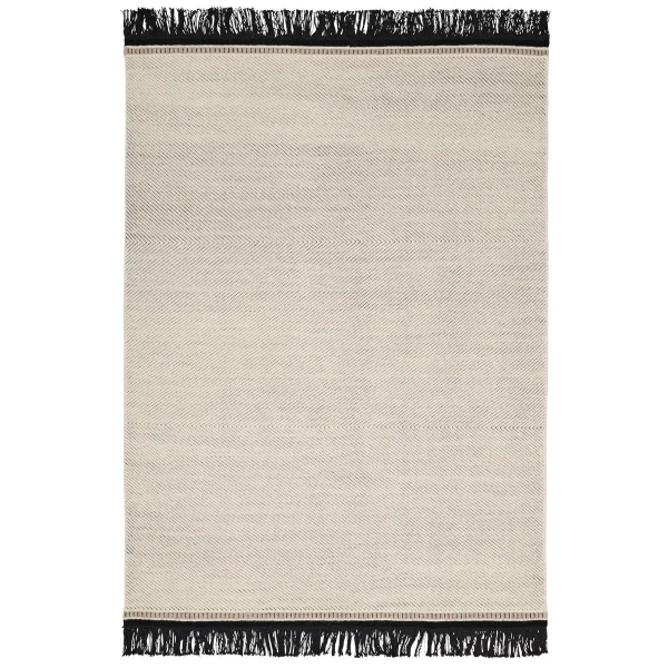 Linie Design Fenja Wollteppich 250 x 350cm White