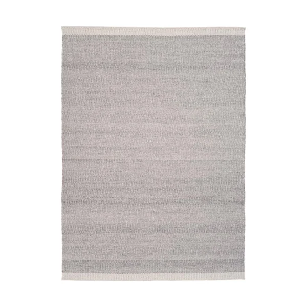 Linie Design Frode Wollteppich Silber, 140x200 cm