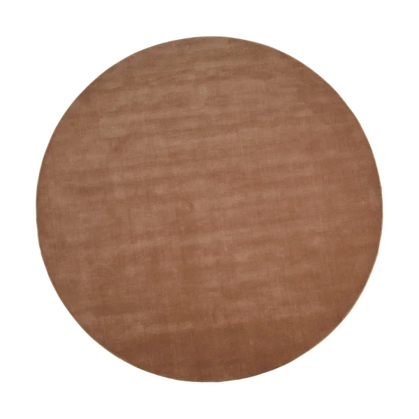Linie Design Halo Cloud Wollteppich Amber, Ø300 cm