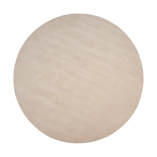 Linie Design Halo Cloud Wollteppich Beige, Ø300 cm
