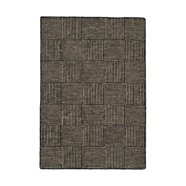 Linie Design Linie Design Chess Teppich Schwarz, 200x300 cm