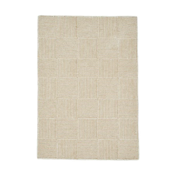 Linie Design Linie Design Chess Teppich Weiß, 250x350 cm