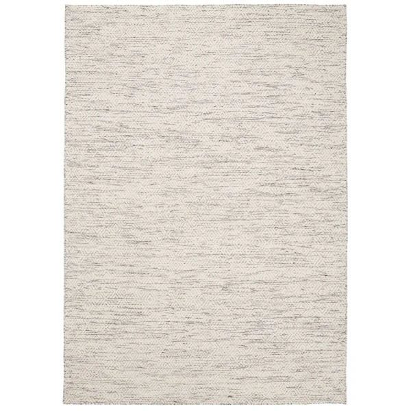 Linie Design Nyoko Wollteppich 140 x 200cm White