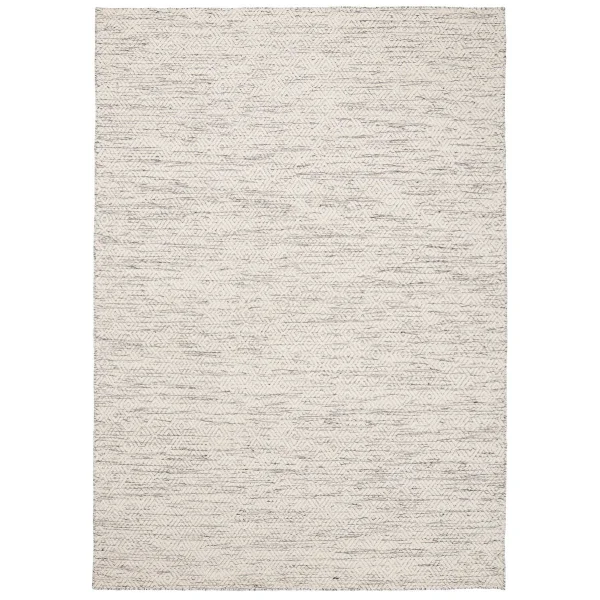 Linie Design Nyoko Wollteppich 170 x 240cm White