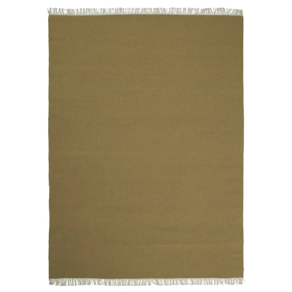 Linie Design Rainbow Wollteppich 170 x 240cm Ochre