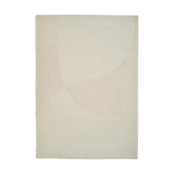 Linie Design Split Plains Teppich Weiß, 140x200 cm