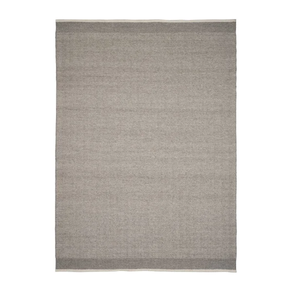 Linie Design Stratum Echo Wollteppich Grey, 140 x 200cm