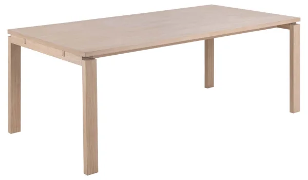 Linley Esstisch 100x200cm vorbereitet für weitere Platten Eichenfurnier.