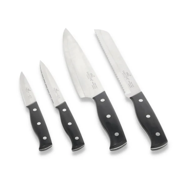 Lion Sabatier Lion Sabatier Austral Messerset 4-teilig Stahl-schwarz