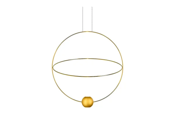 Lodes - Elara Pendelleuchte Medium 3000K Gold