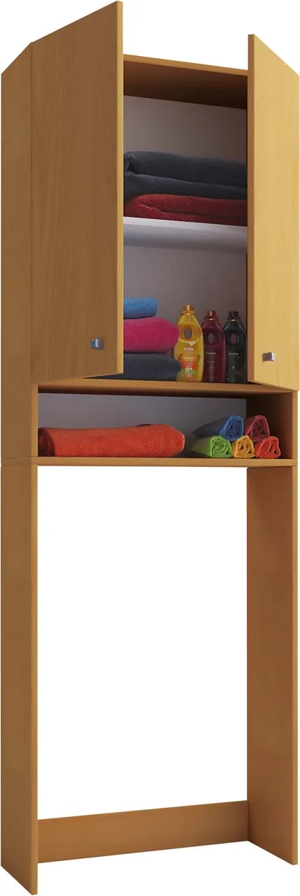 Lona Badschrank Buche dekor.