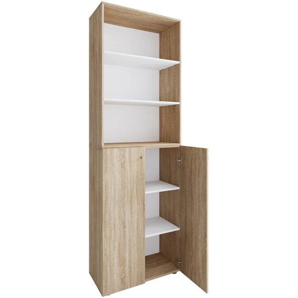 Lona2XLDTR Büroschrank 2 Türen Eiche dekor.