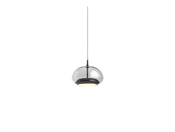 Loom Design - Avalon Pendelleuchte Smoked/Black Chrome