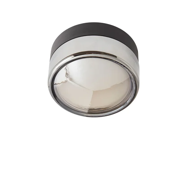 Loom Design - Otto Convex Wandleuchte/Deckenleuchte IP65 Smoked