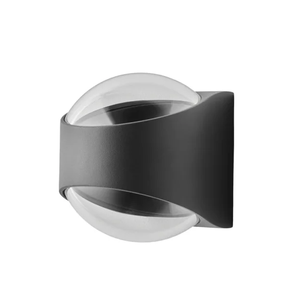 LOOM DESIGN - Saga Außenwandleuchte up/down schwarz
