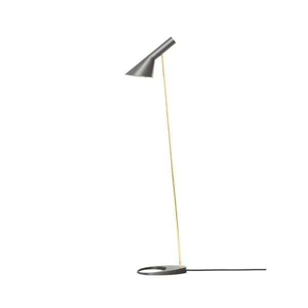 Louis Poulsen - AJ Stehleuchte Brass/Warm Grey