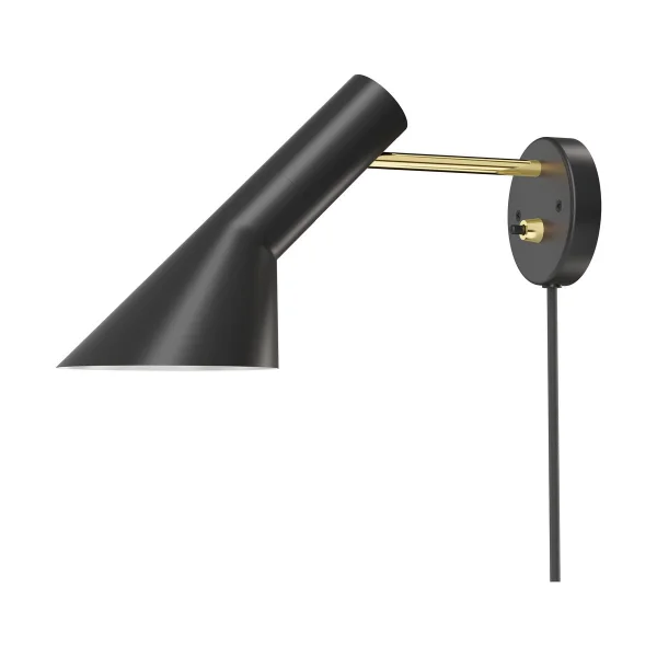 Louis Poulsen AJ Wandleuchte Brass-black
