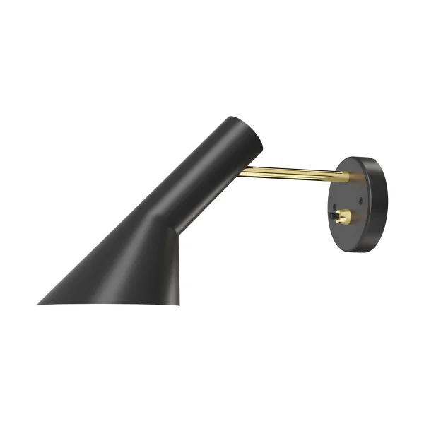 Louis Poulsen AJ Wandleuchte Festinstallation Brass-black
