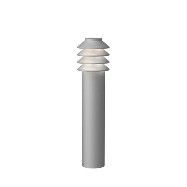 Louis Poulsen - Bysted Garden LED Gartenleuchte Long 2700K mit Spieß + Connector Alu Louis Po