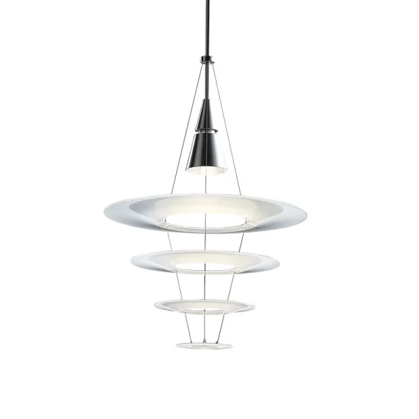 Louis Poulsen - Enigma 425 Pendelleuchte Brushed Alu