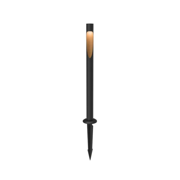 Louis Poulsen - Flindt Garden Gartenleuchte Long 2700K mit Anker Black
